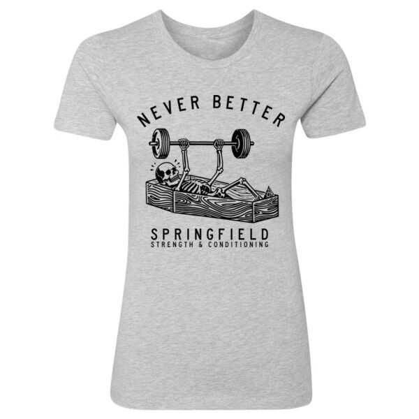 NEVER BETTER - WOMEN'S FITTED T-SHIRT Thumbnail