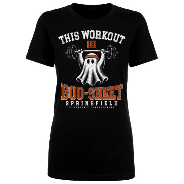 BOO-SHEET - WOMEN'S FITTED T-SHIRT Thumbnail